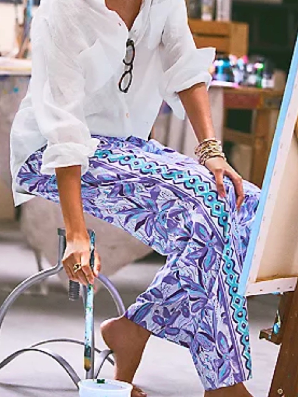 Lilly Pulitzer 32” Bal Harbour Palazzo Pants
